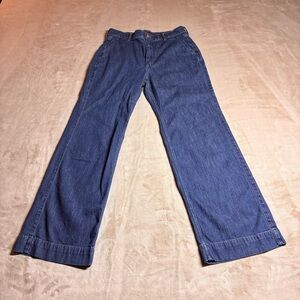 J.Crew Retro Wide Leg Denim Pants Casual Fall Jeans Women’s Size 28